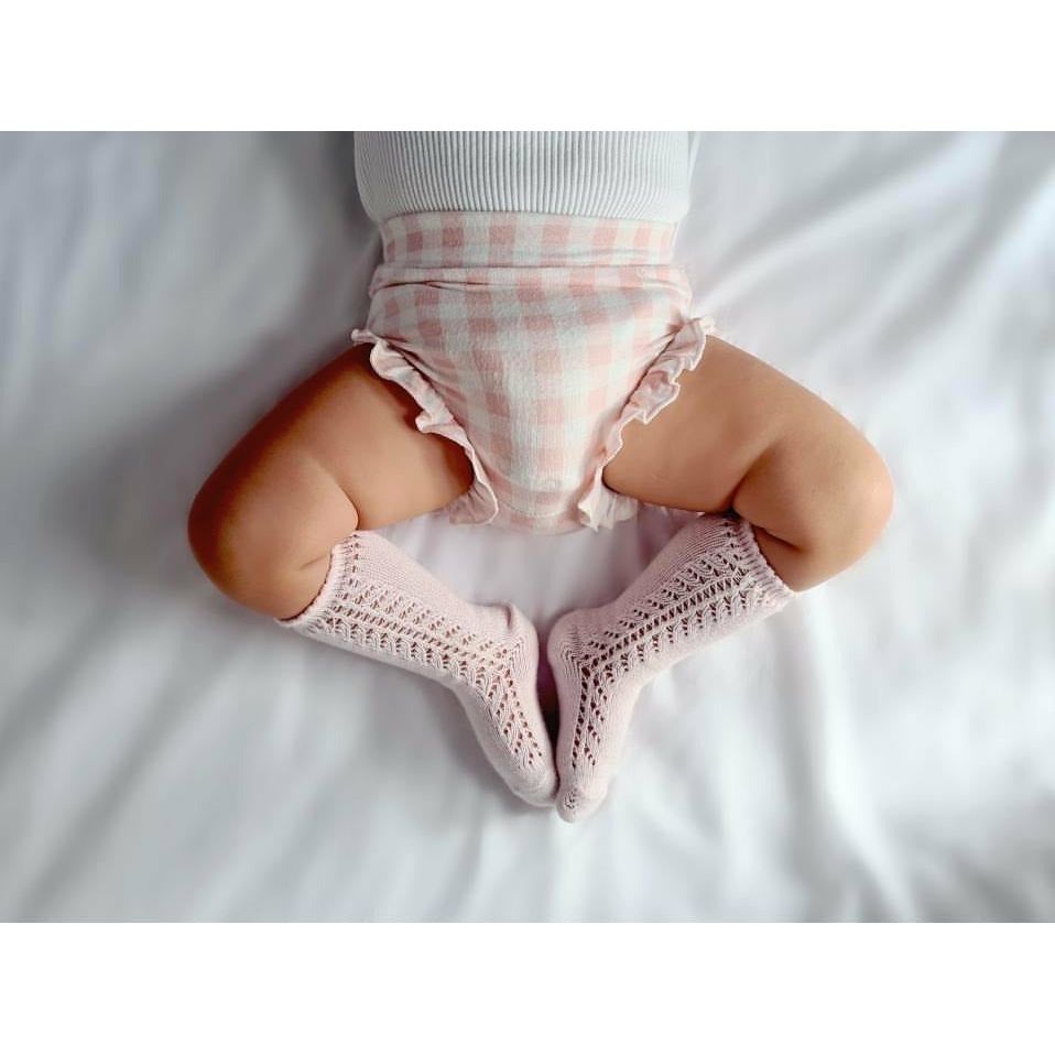 Ćondor Side Openwork Lace Knee High