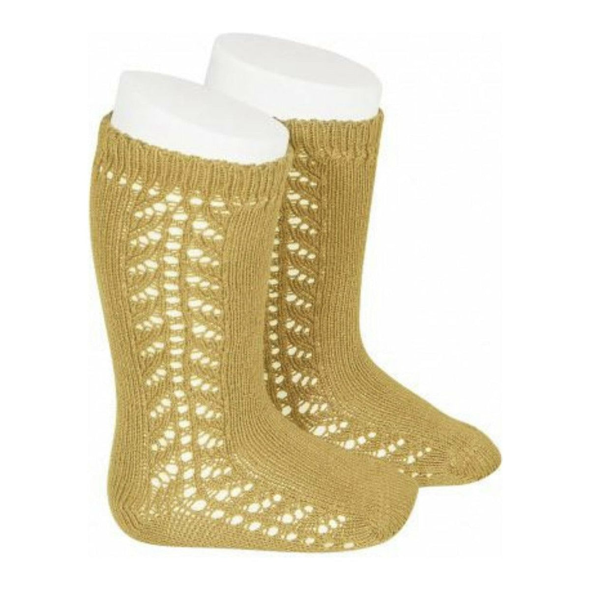 Ćondor Side Openwork Lace Knee High