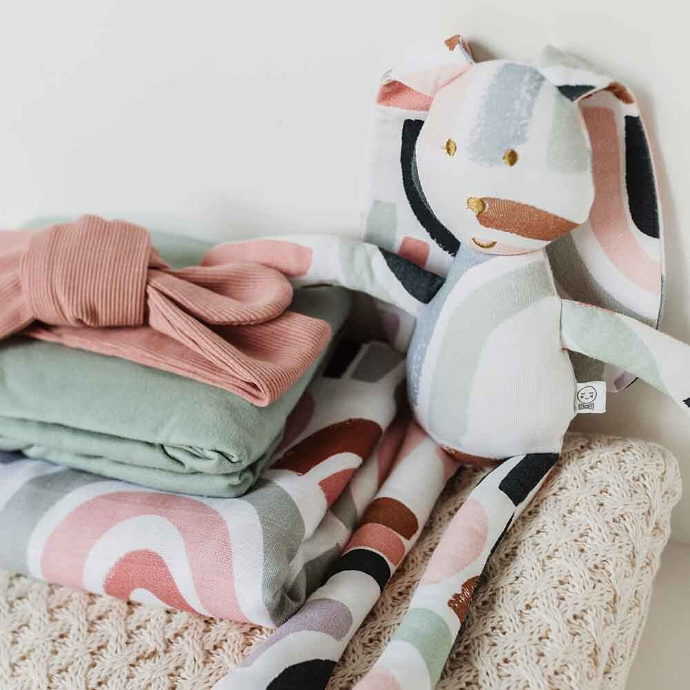 Organic Snuggle Bunny - Rainbow Baby