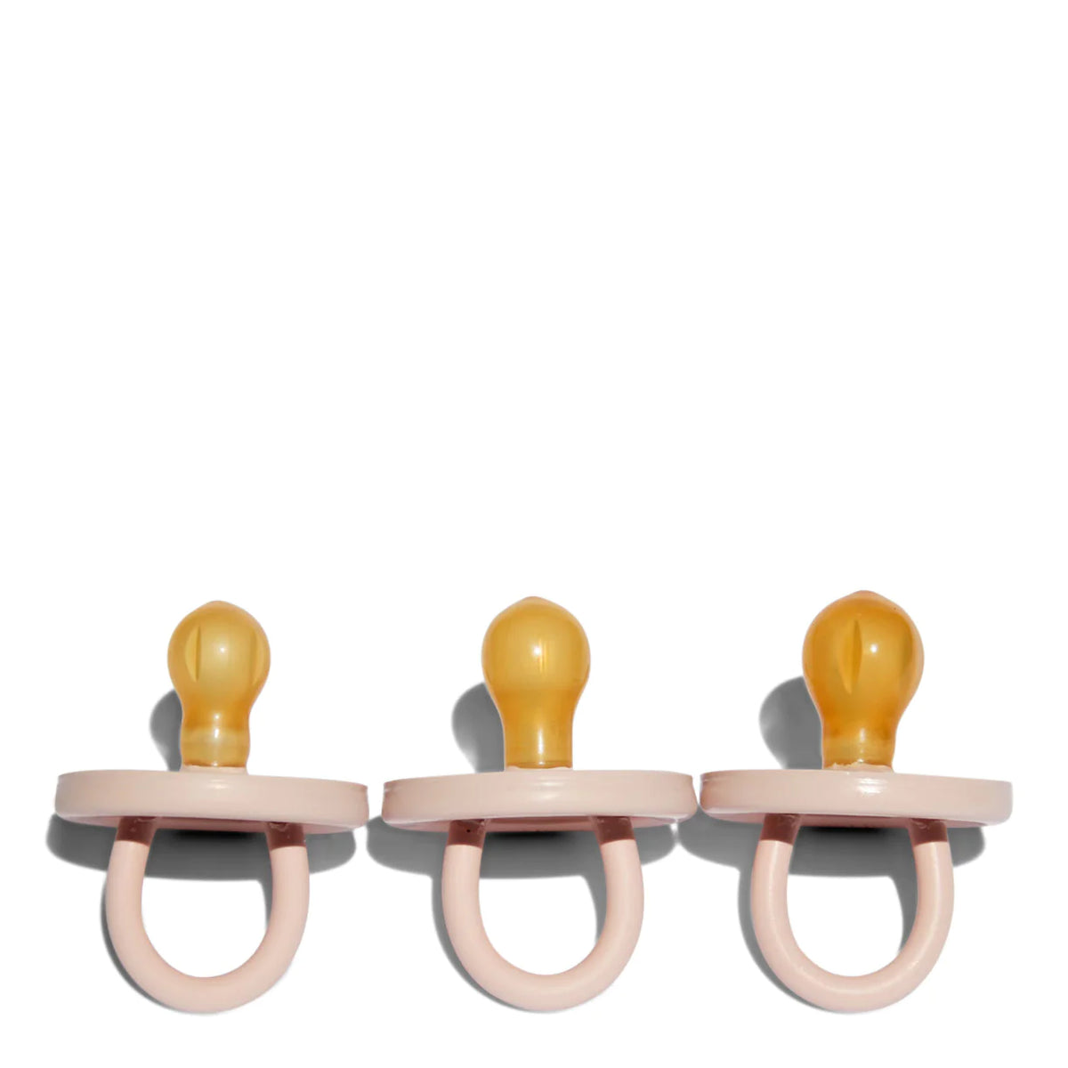 Blush Pink Natural Rubber Dummy | Cub &amp; Bear Co