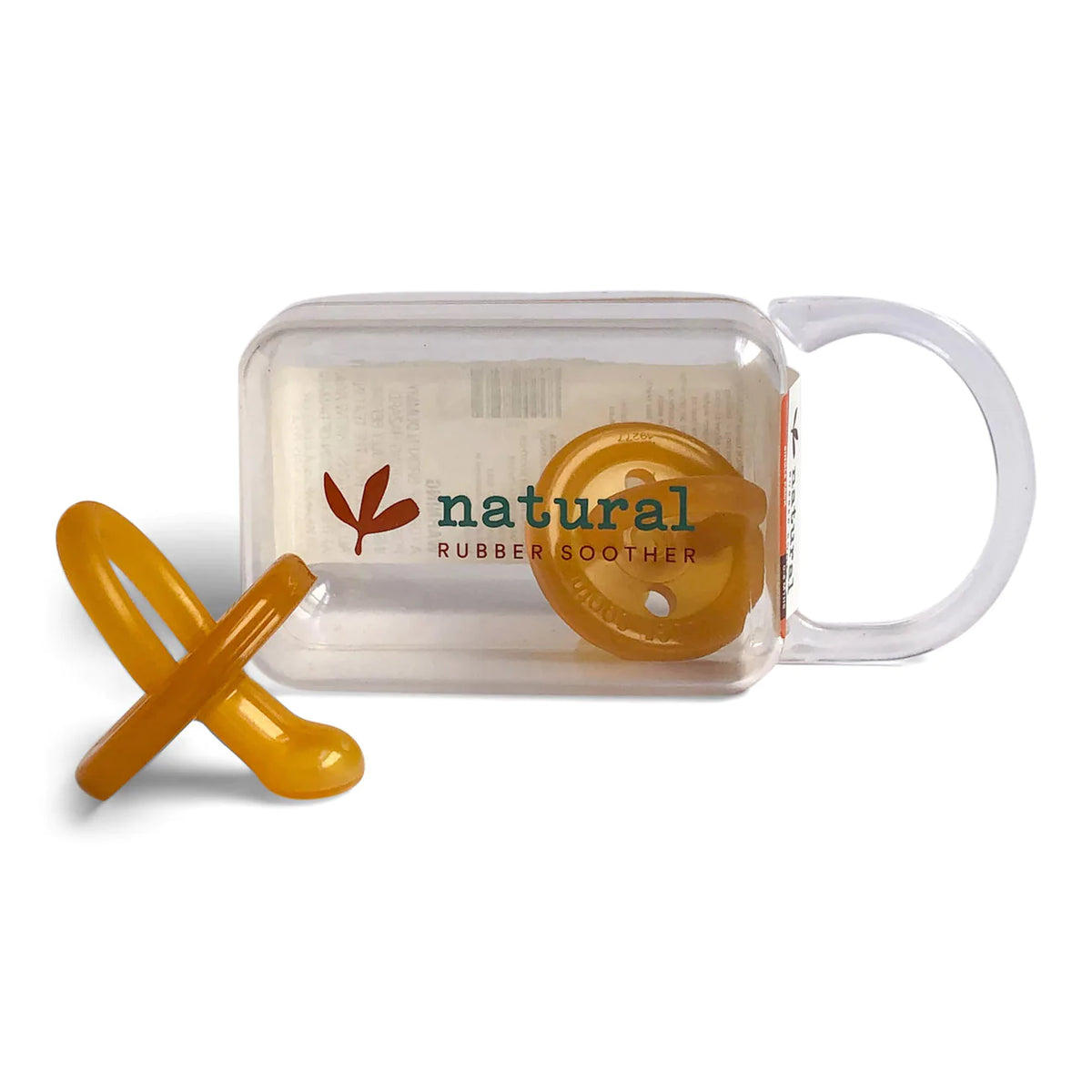 Twin Orthodontic Natural Rubber Soother | Dummy in Reusable Case