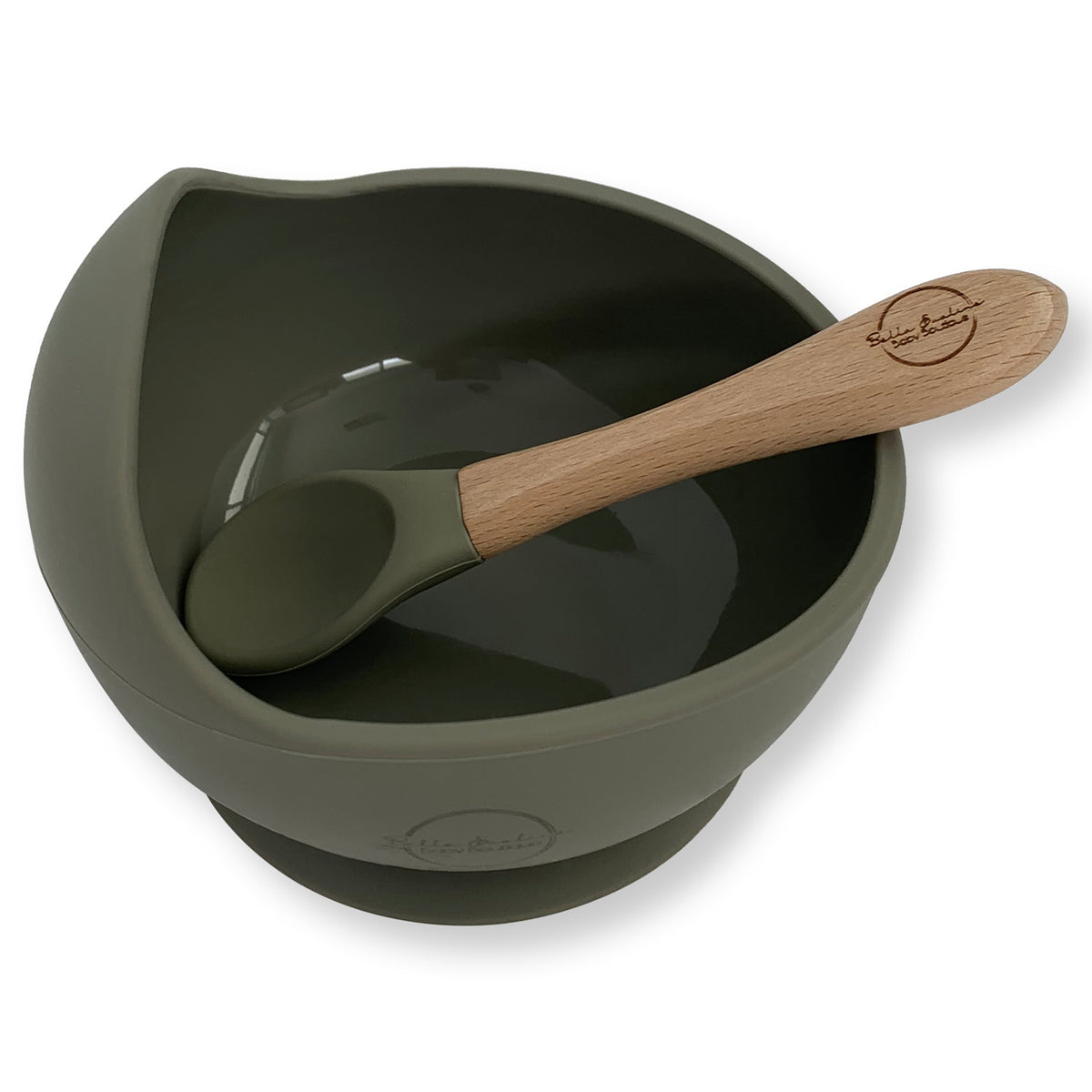 Silicone Bowl And Spoon Set