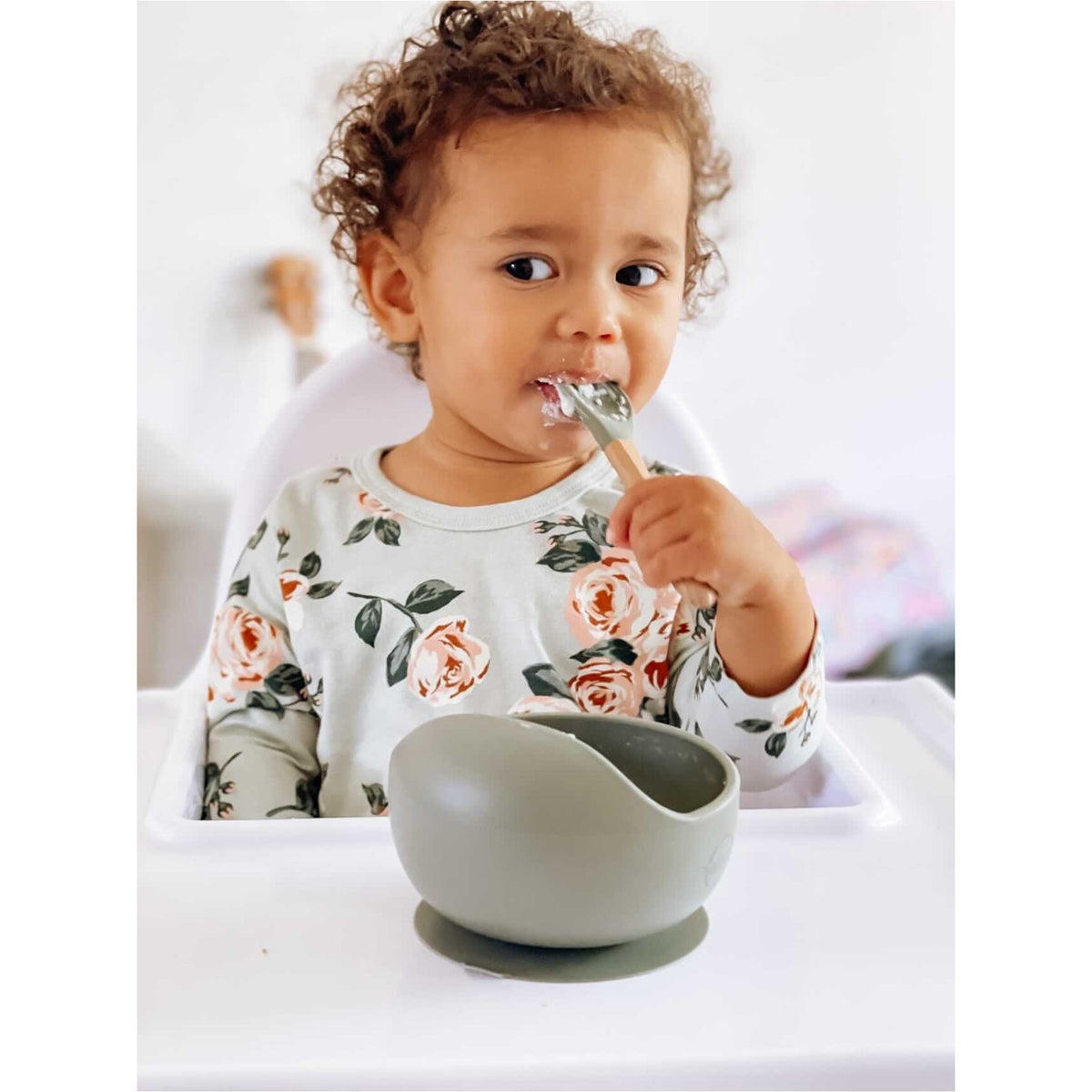 Silicone Bowl And Spoon Set