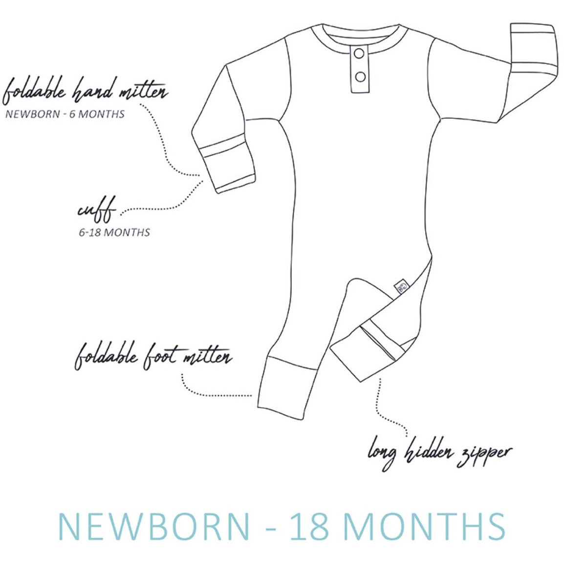 Rose Growsuit Organic Clothing
