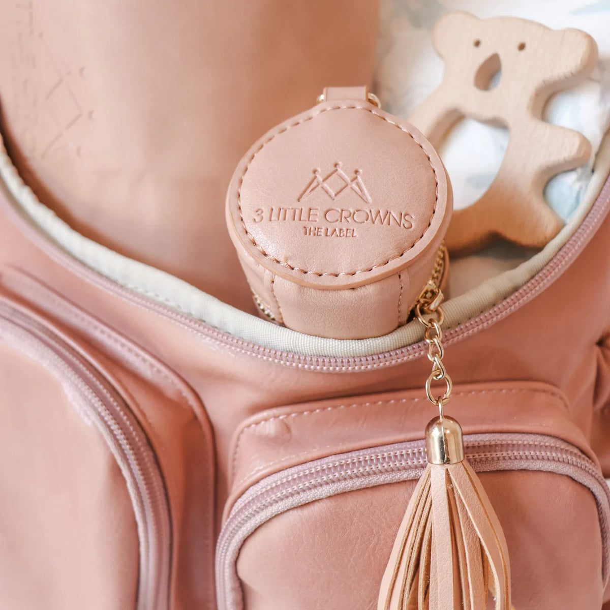 Vegan Leather Dummy Case - Rose Pink