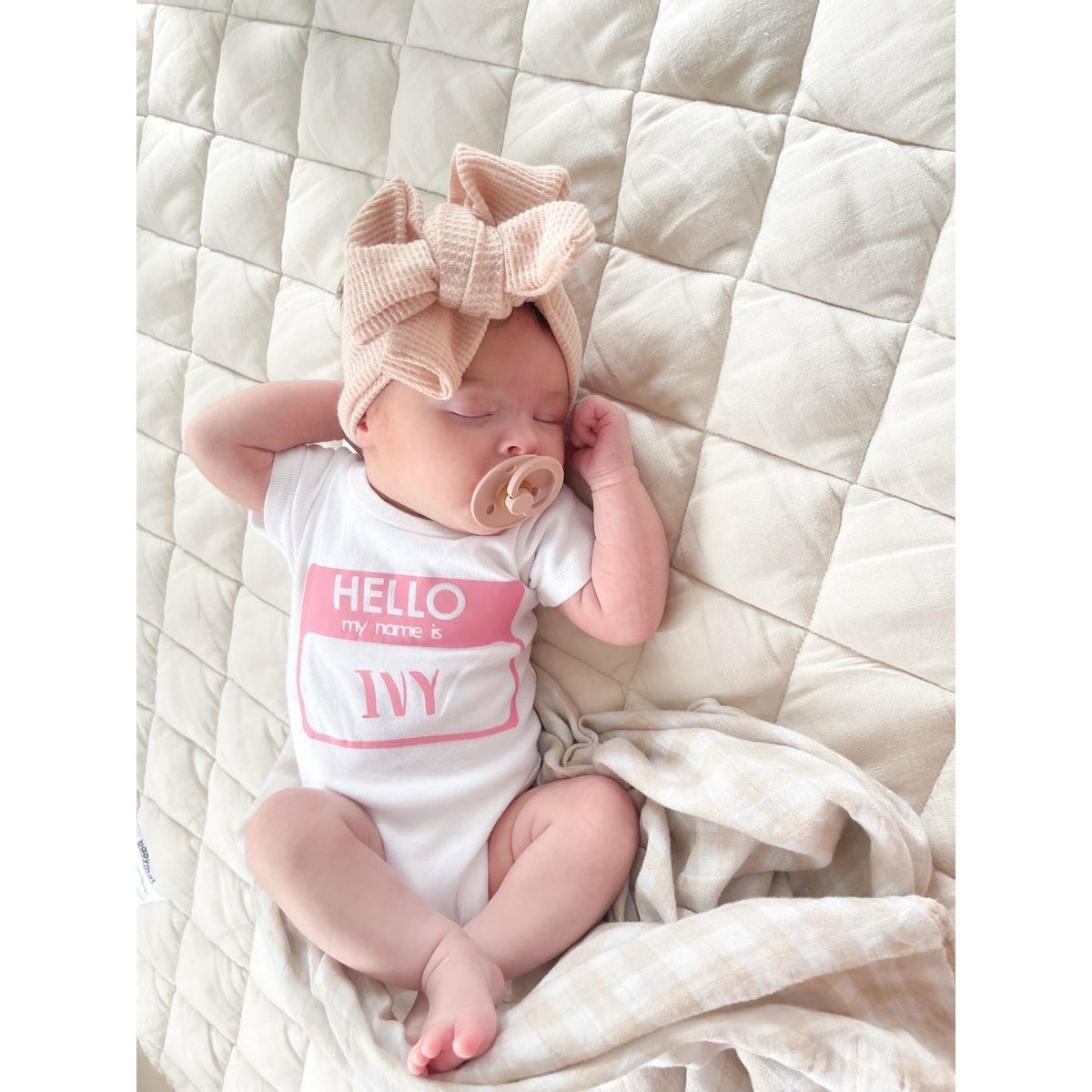 Personalised Announcement Romper