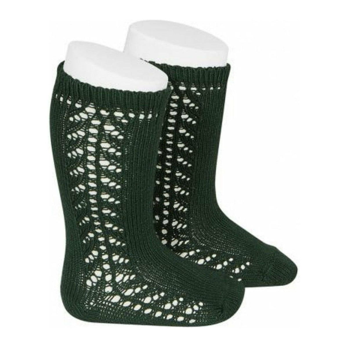 Ćondor Side Openwork Lace Knee High