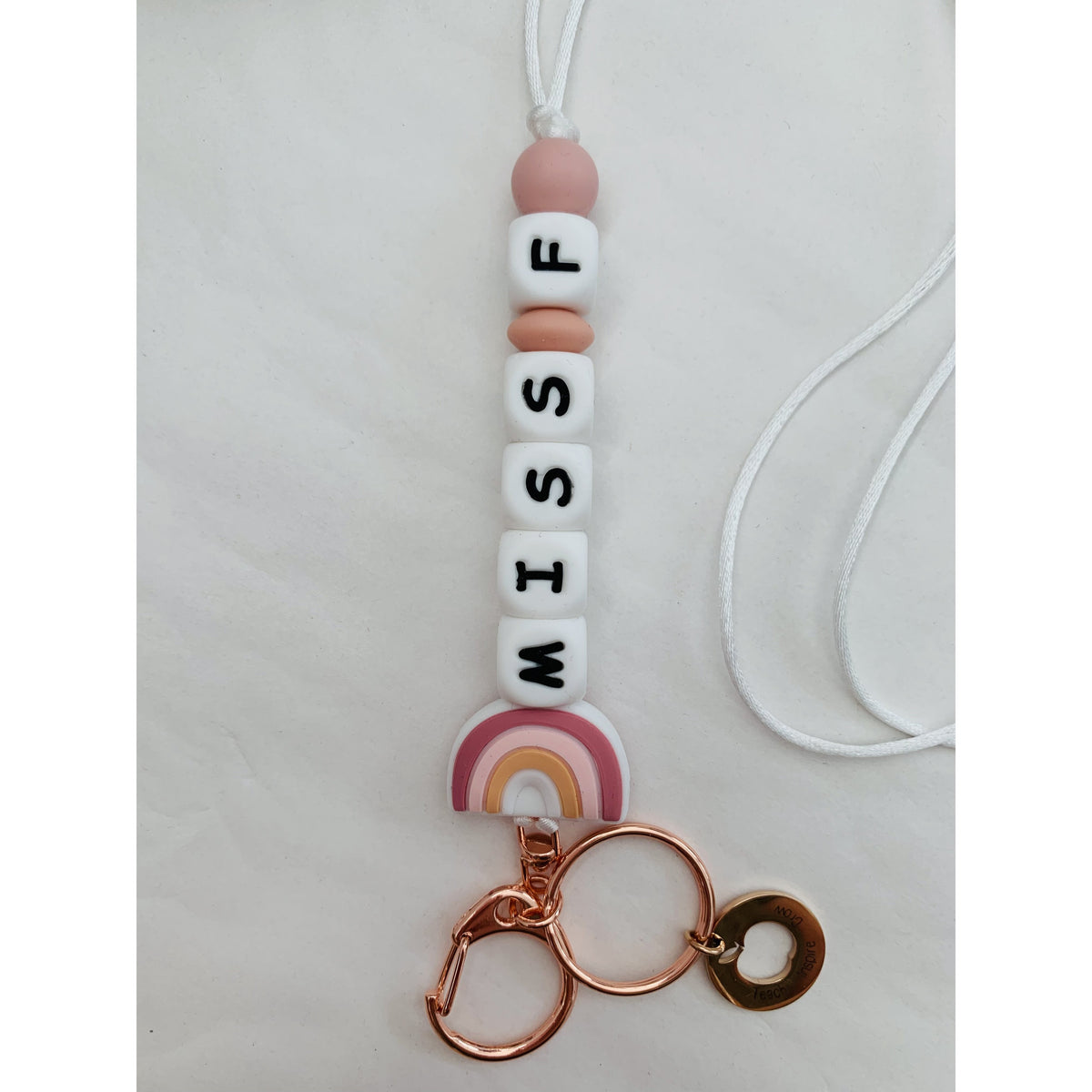 Personalised Teacher Lanyard