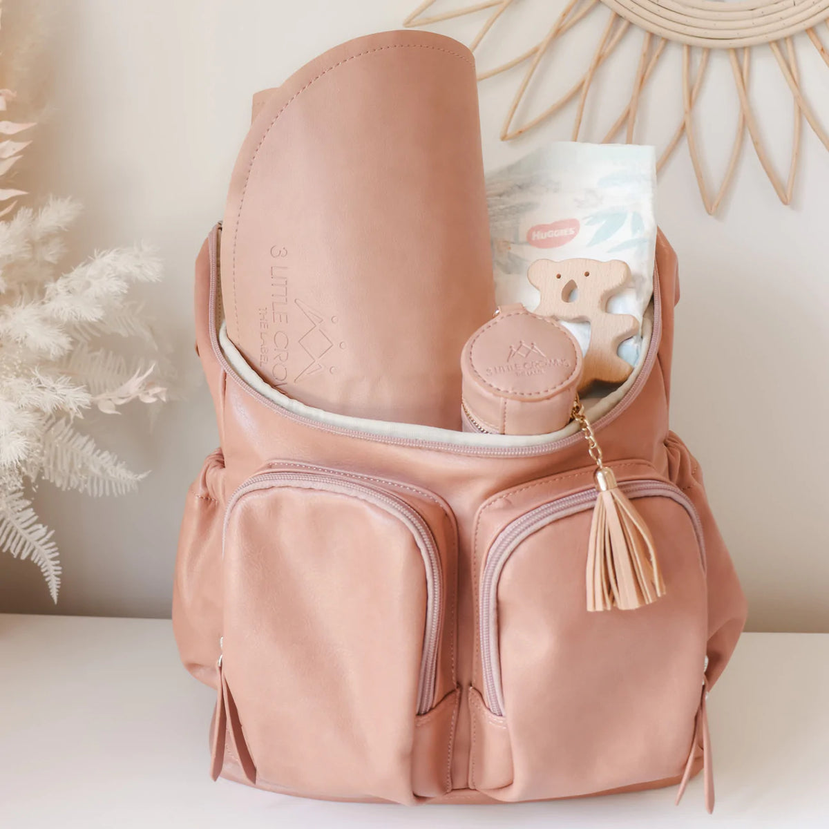 Vegan Leather Dummy Case - Rose Pink