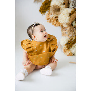 Sunrise Frill | Snuggle Bib Waterproof