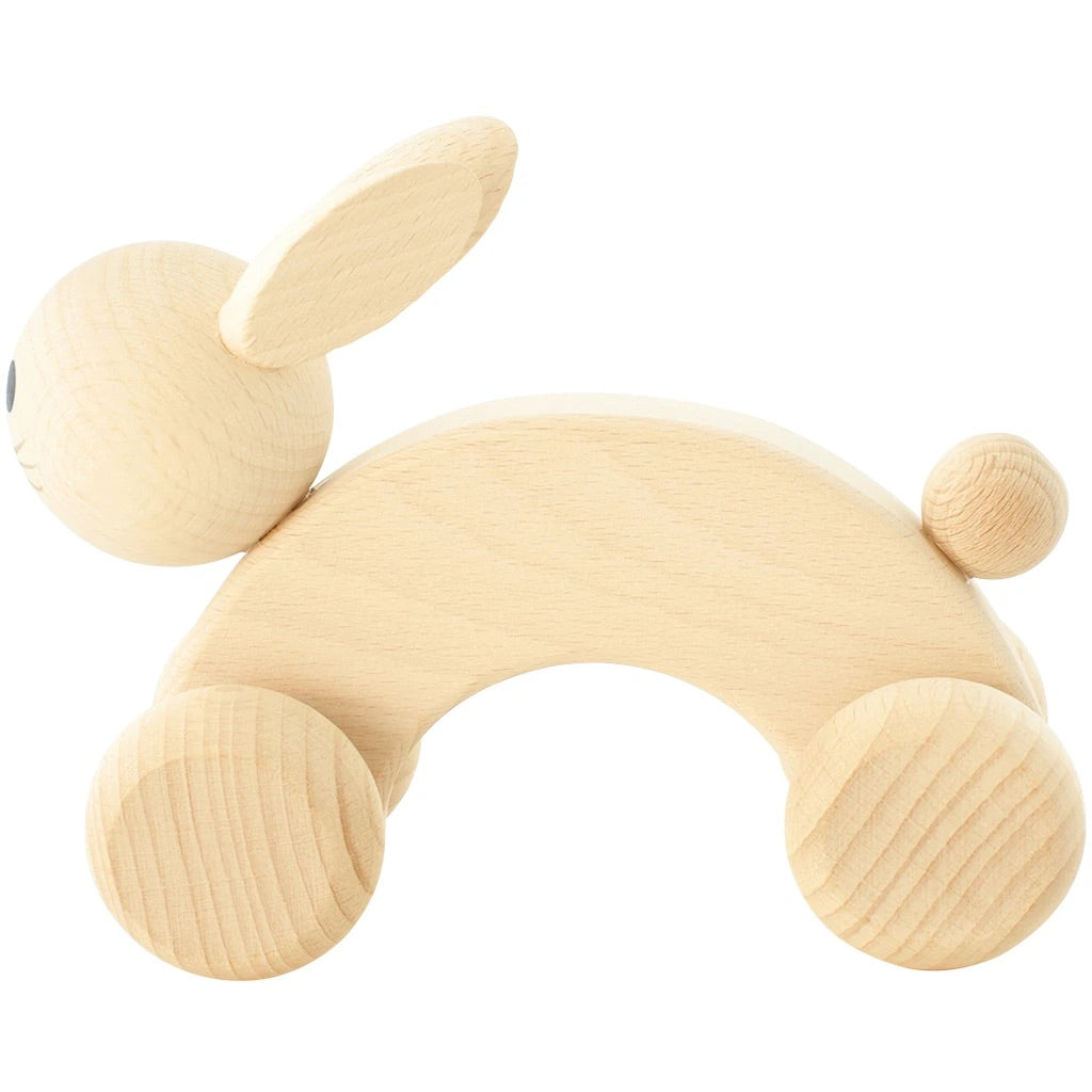 Wooden Push Along Rabbit - Ace