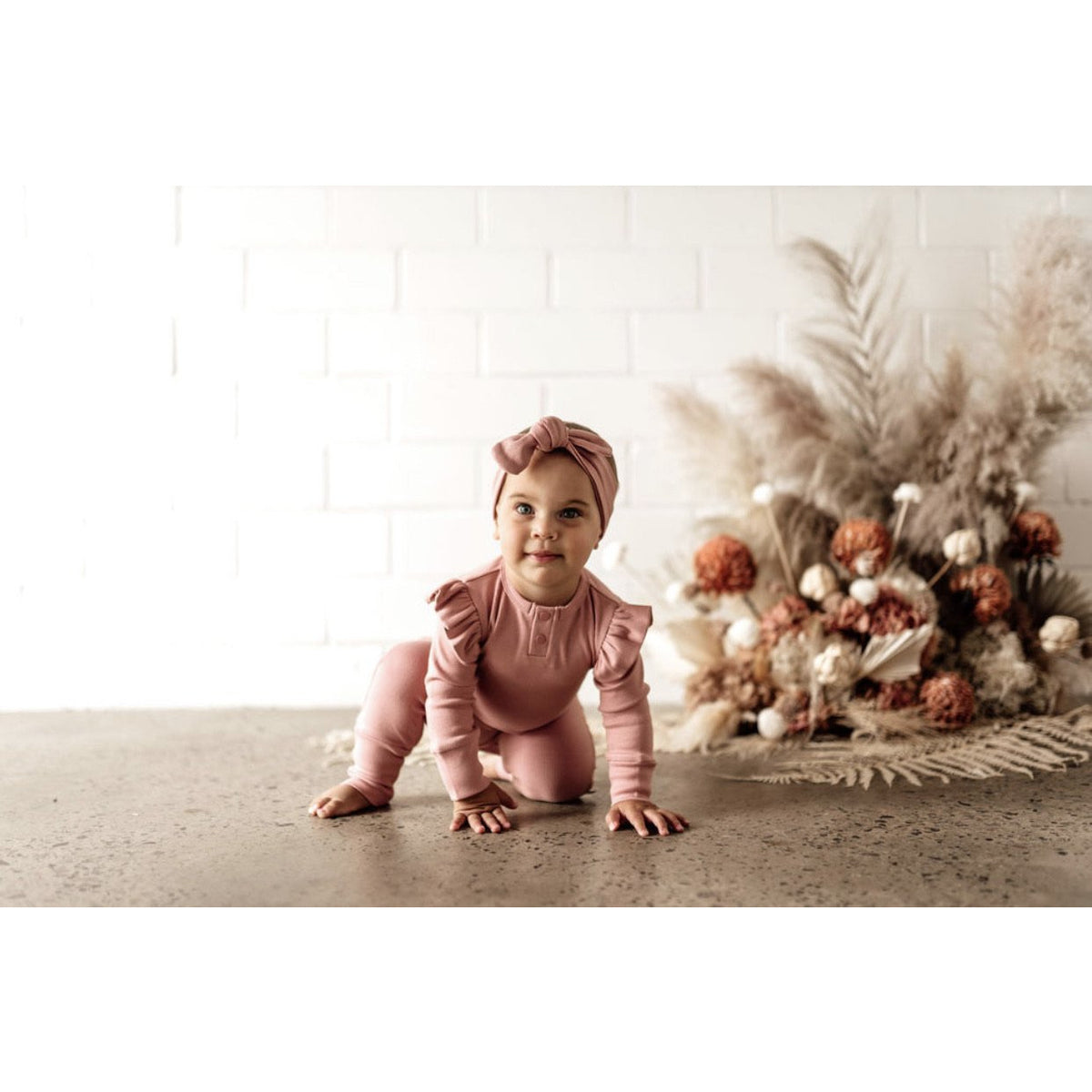 Rose Growsuit Organic Clothing