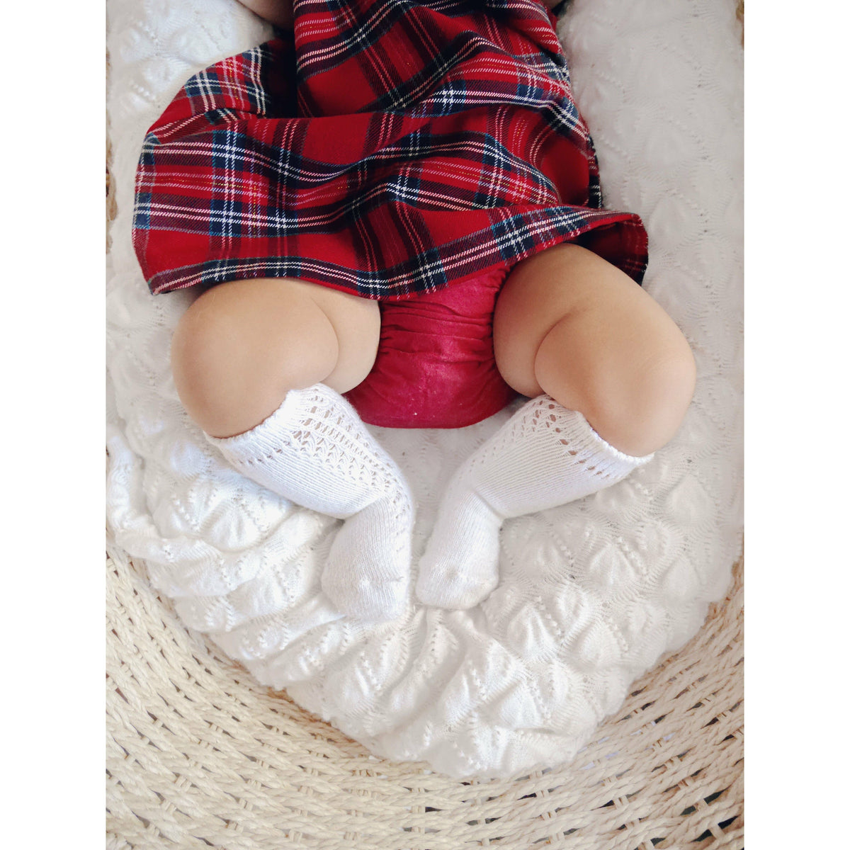 Ćondor Side Openwork Lace Knee High