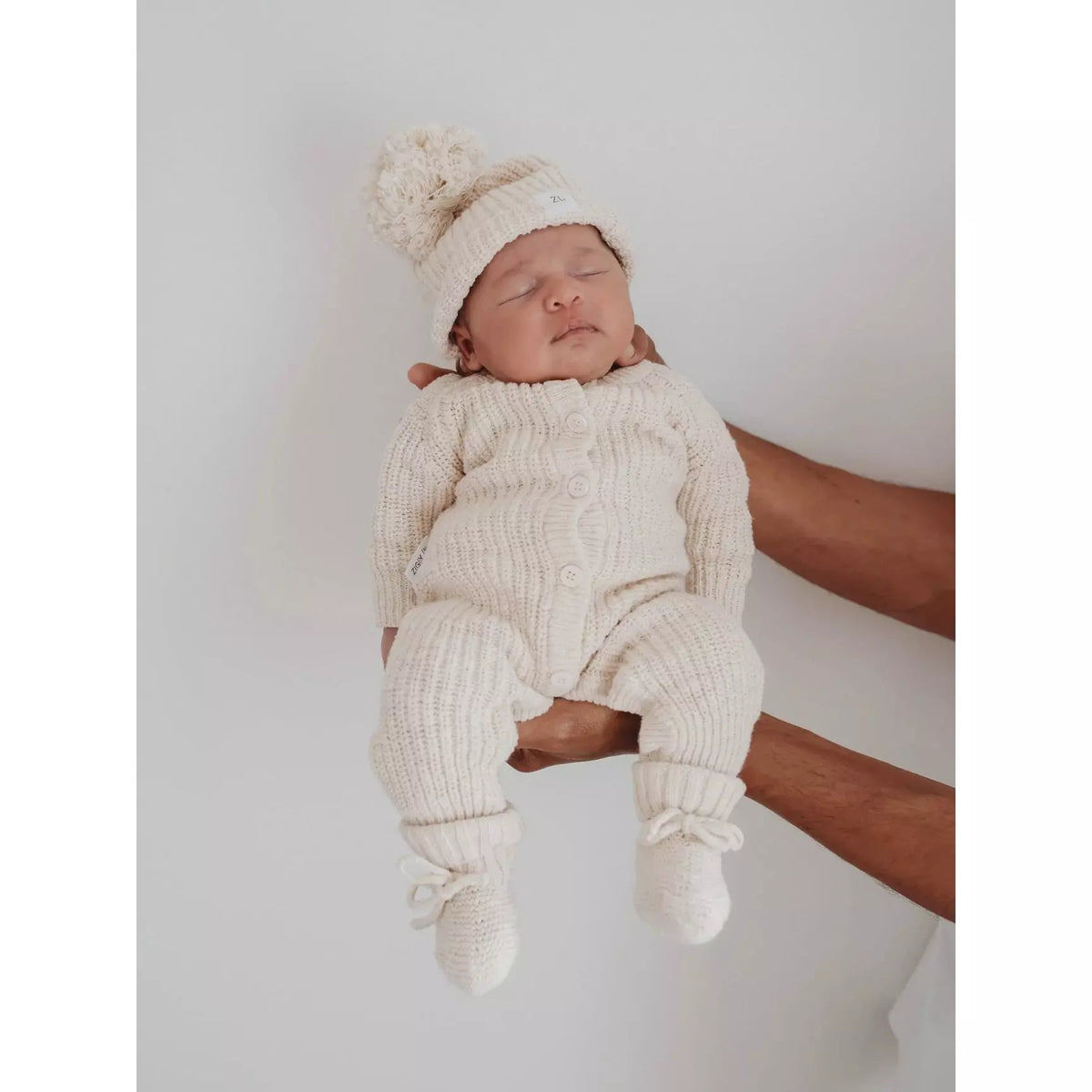 CLASSIC KNIT ROMPER | CHUNKY TEXTURED | HONEY