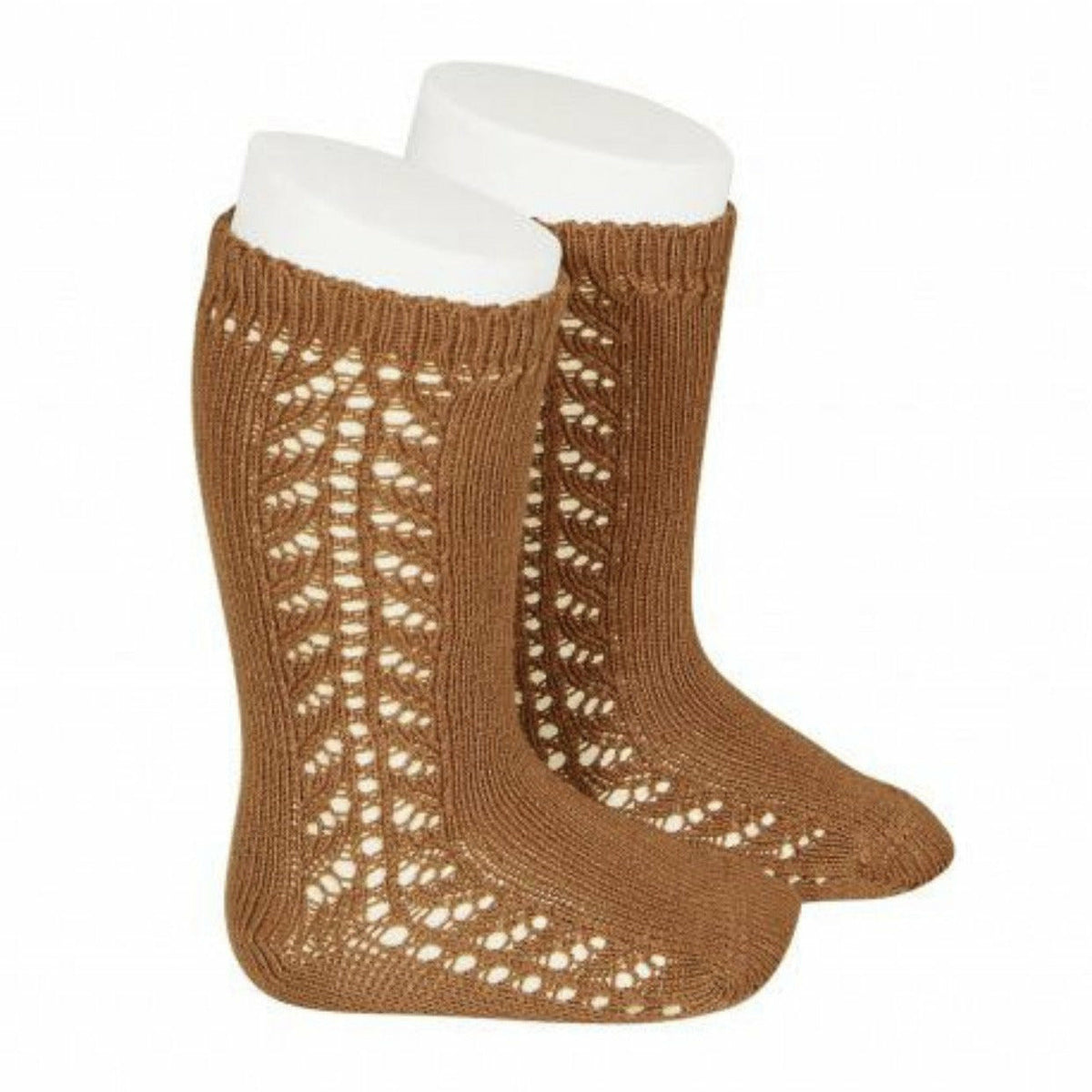 Ćondor Side Openwork Lace Knee High