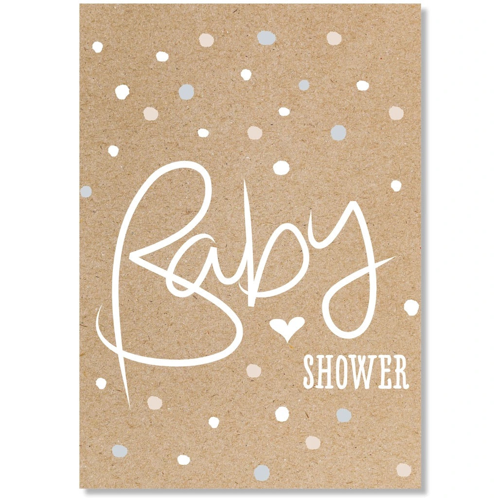 Baby Confetti Shower Card