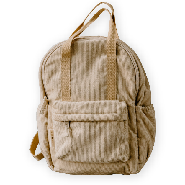 Grown Cotton Corduroy Backpack