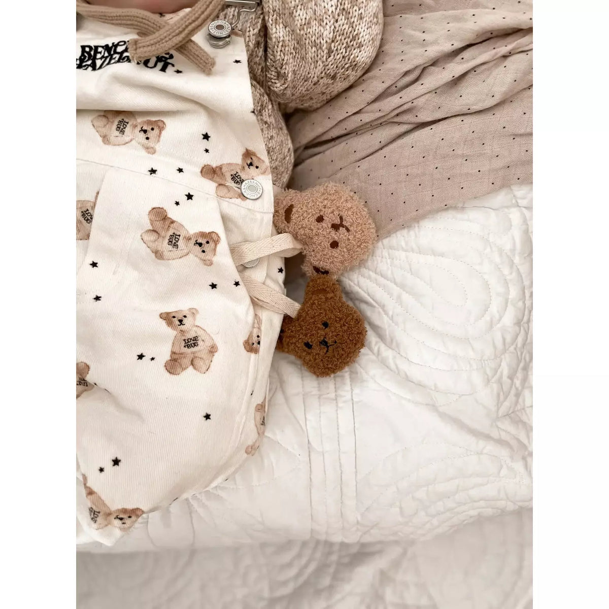 Teddy Dummy Chain - Chocolate