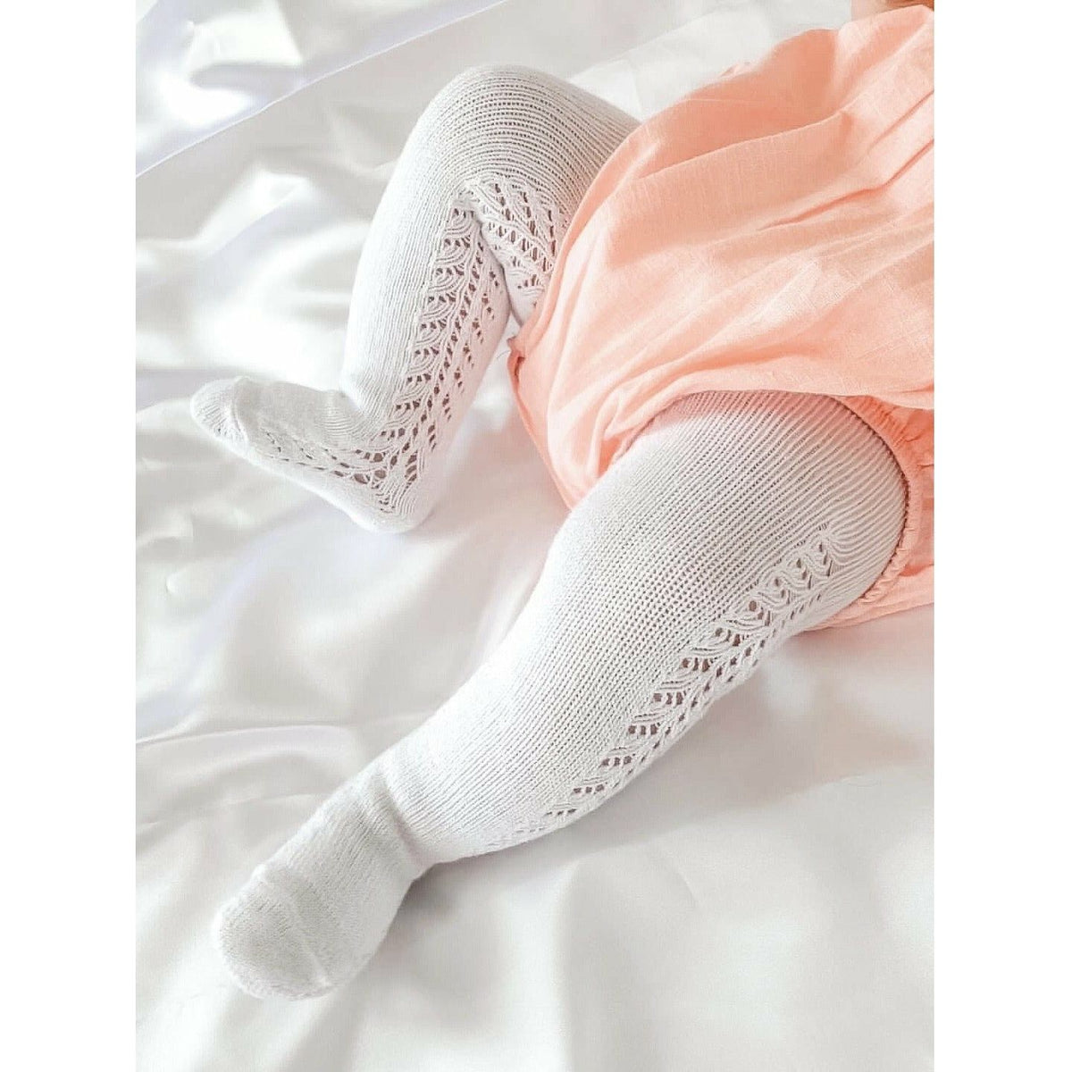 Ćondor Side Openwork Lace Tights
