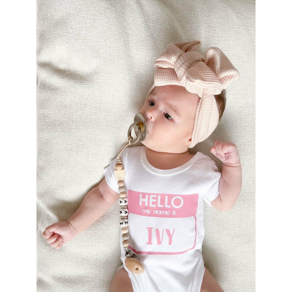 Personalised Announcement Romper