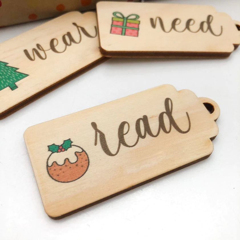 Simplicity Gift Tags - Colour Christmas