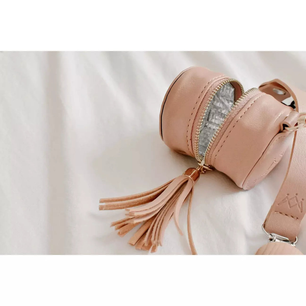 Vegan Leather Dummy Clip - Rose Pink