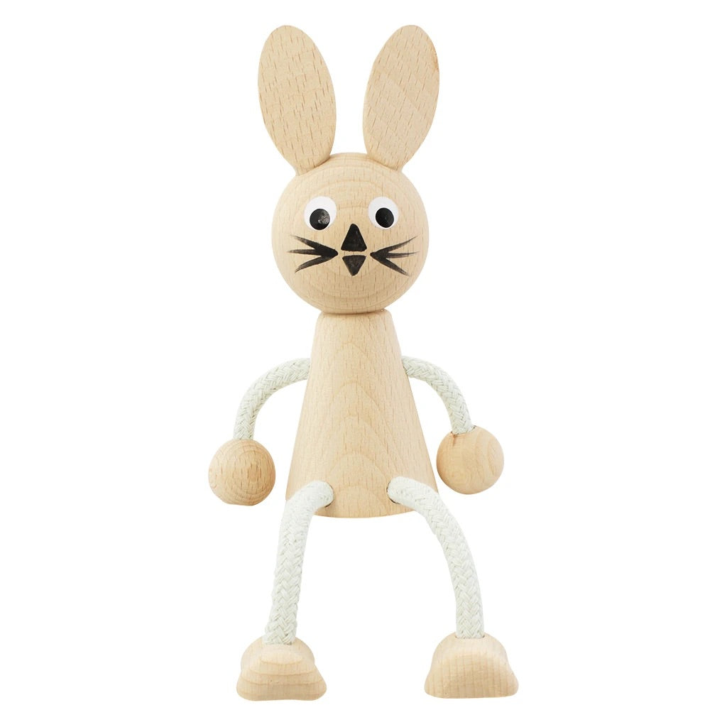 Wooden Sitting Rabbit - Williow