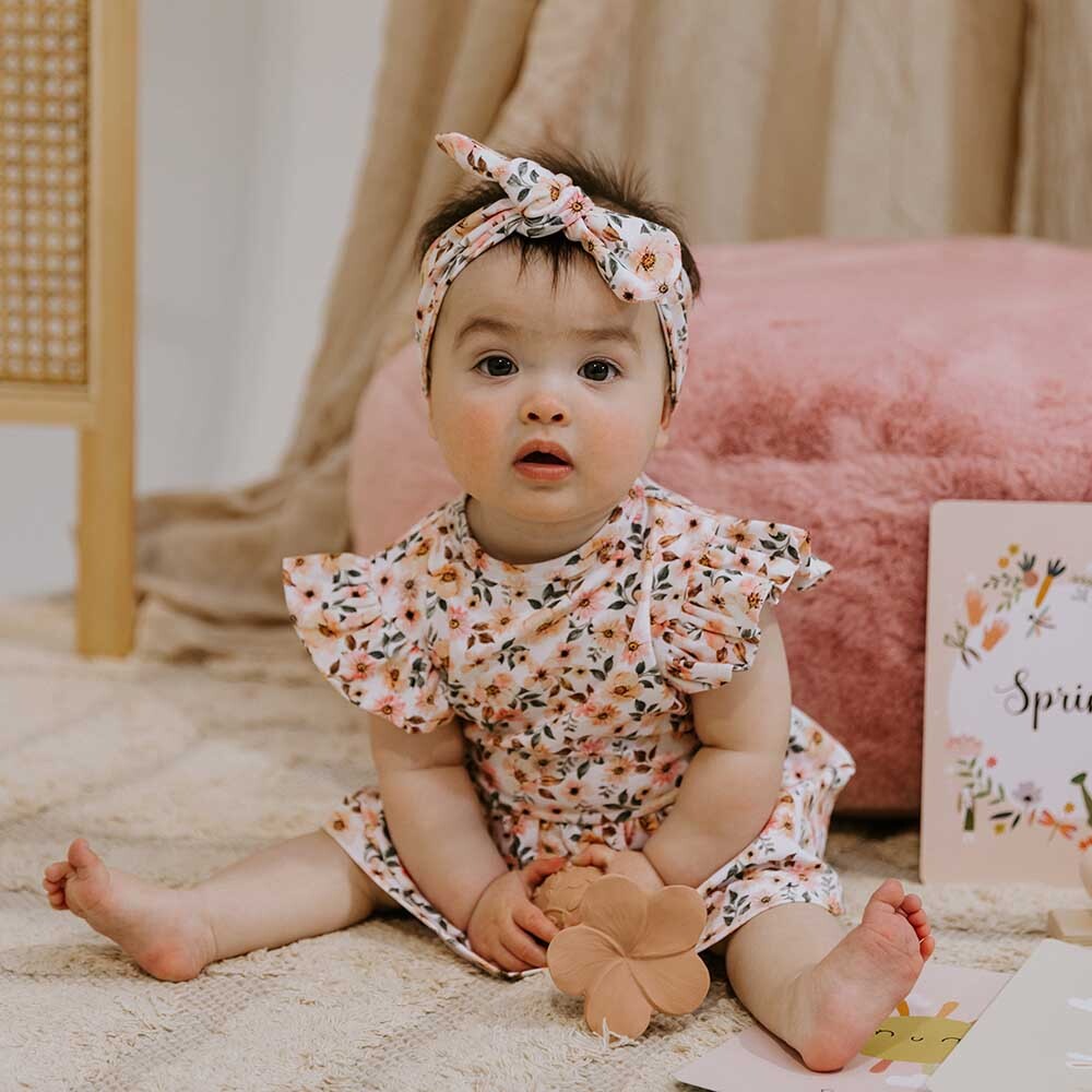 Spring Floral Organic Dress