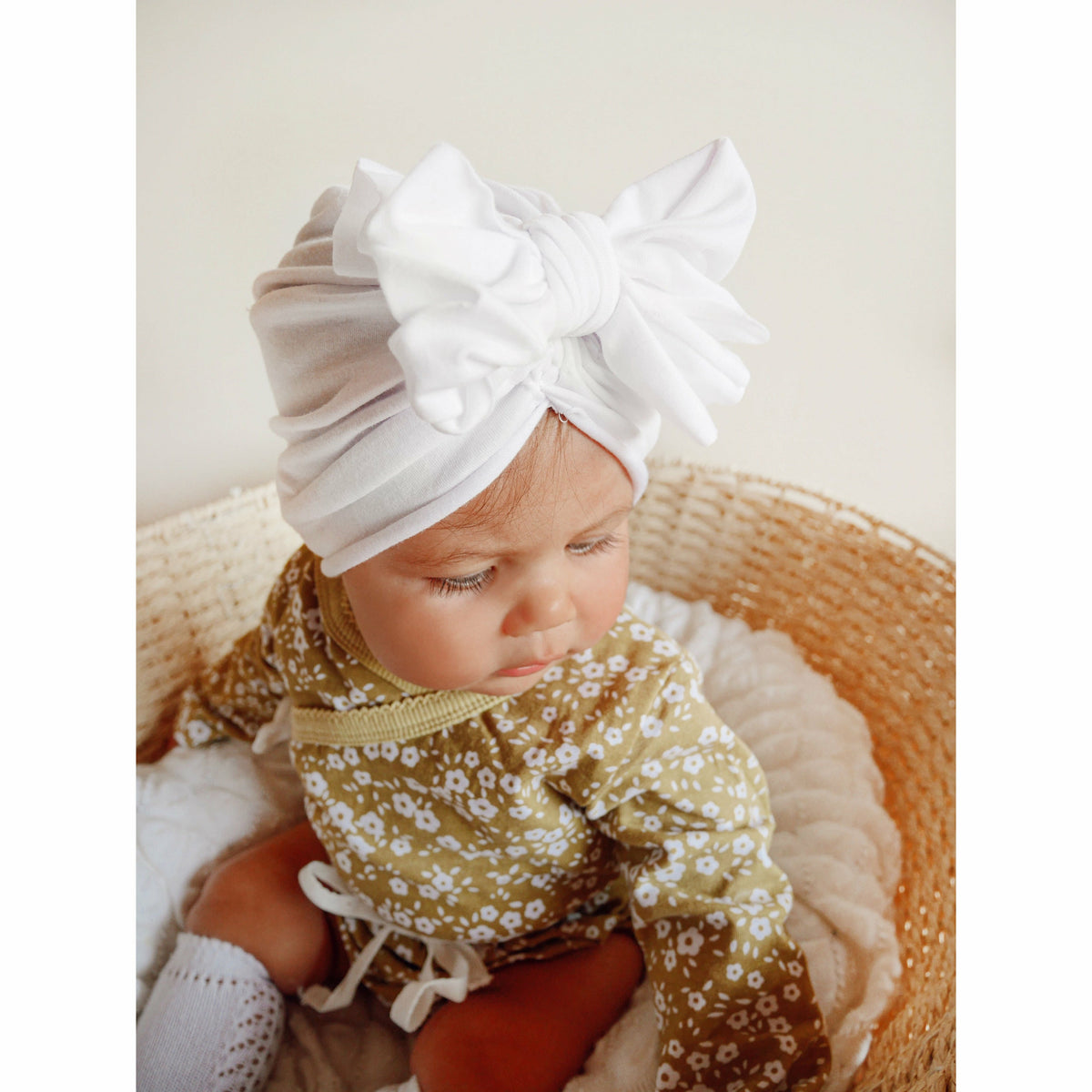 Bow Turbans Bella Evaline Baby Boutique