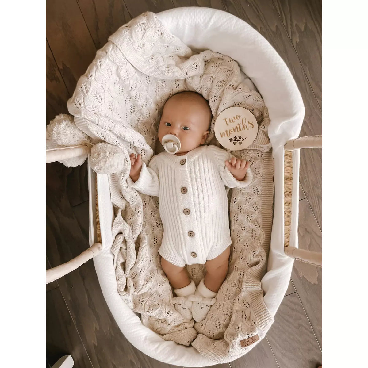 Ribbed Onesie - Milk