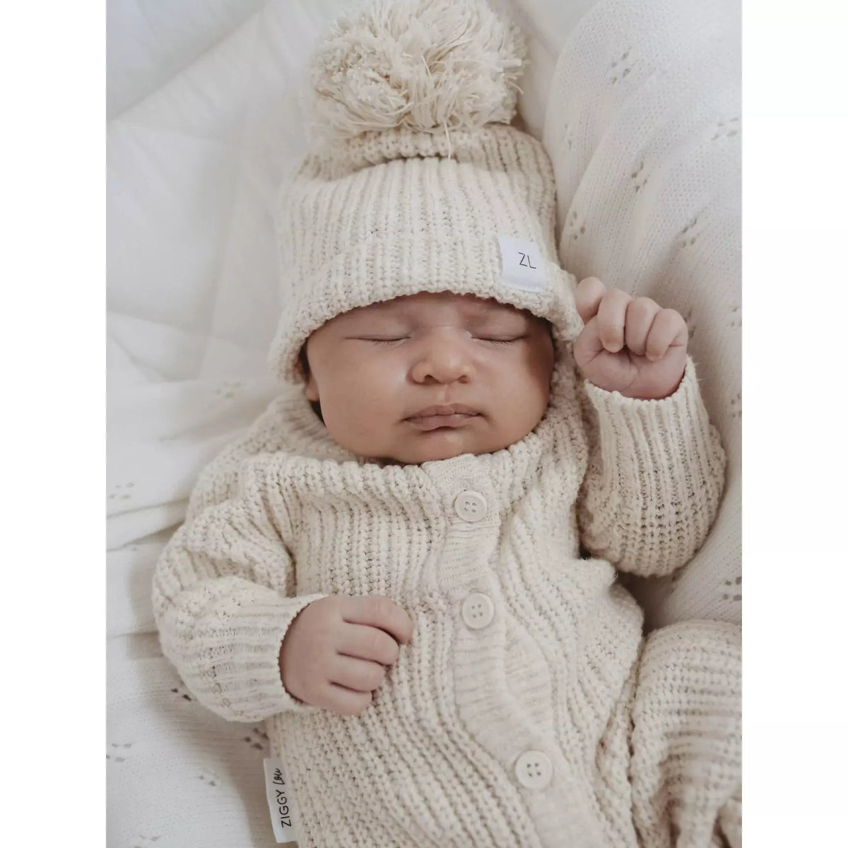 CLASSIC KNIT ROMPER | CHUNKY TEXTURED | HONEY