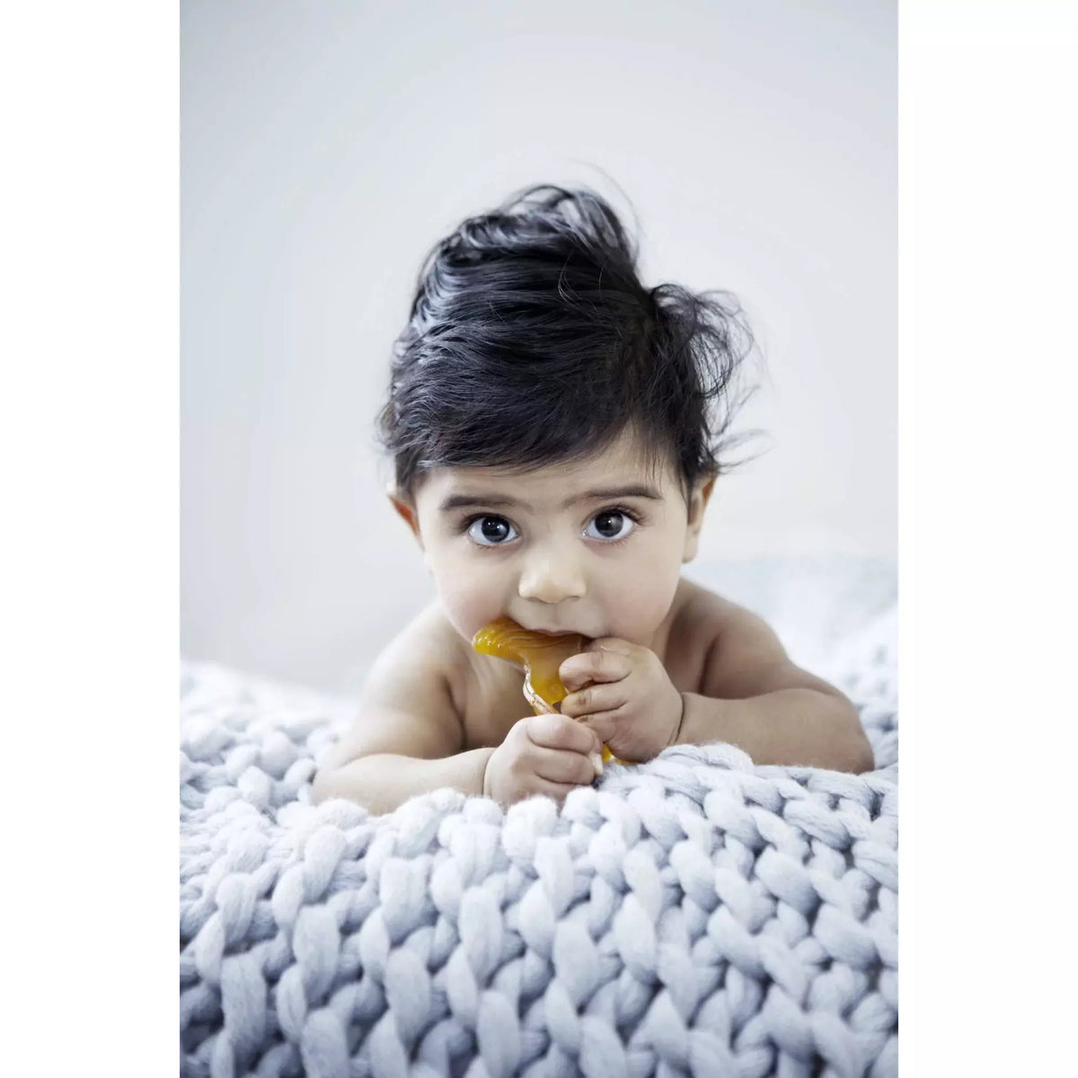 Twin Natural Rubber Teether | Eco Packaging