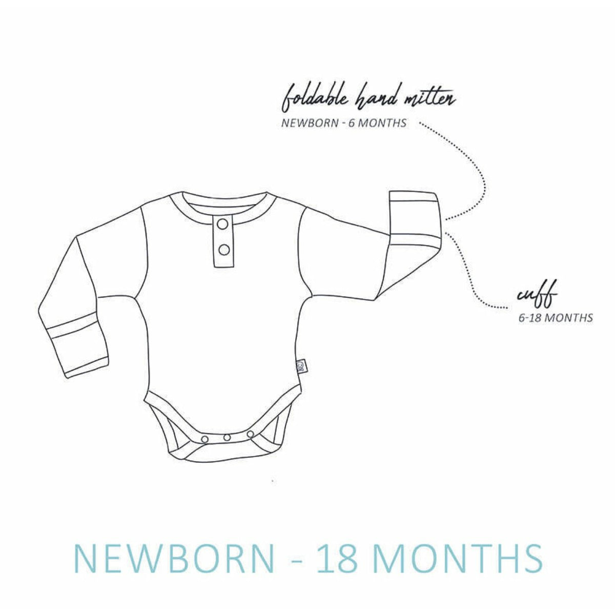 Halo Bodysuit Organic Baby Clothing